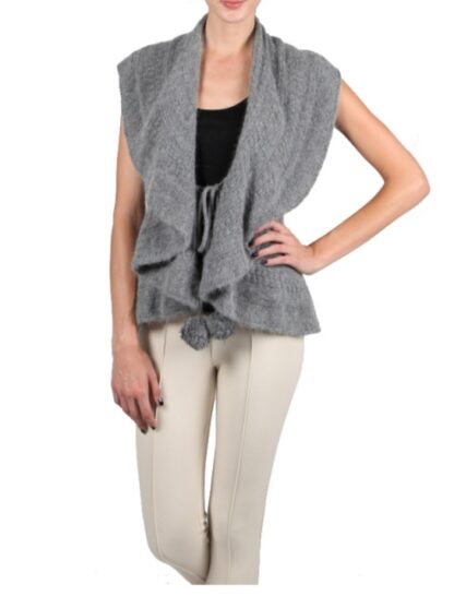 Grey sweater vest 