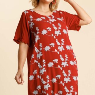 Candy apple short sleeve dress