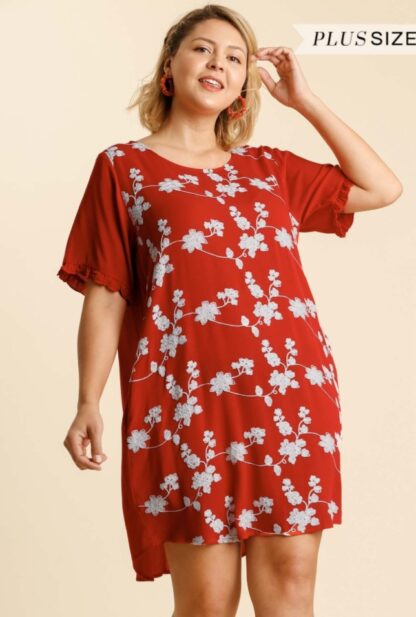 Candy apple short sleeve dress