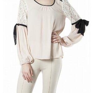 Flower lace blouse