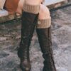 Boot Cuff with button