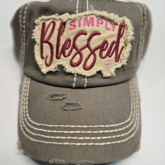Simply Blessed baseball hat