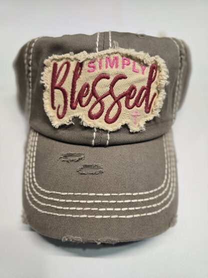 Simply Blessed baseball hat