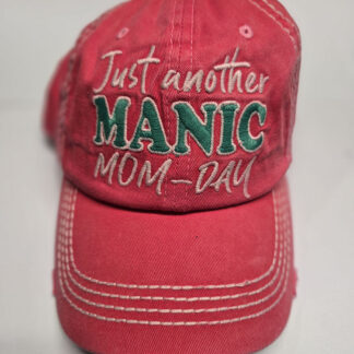 Just Another Manic Mom Day baseball hat
